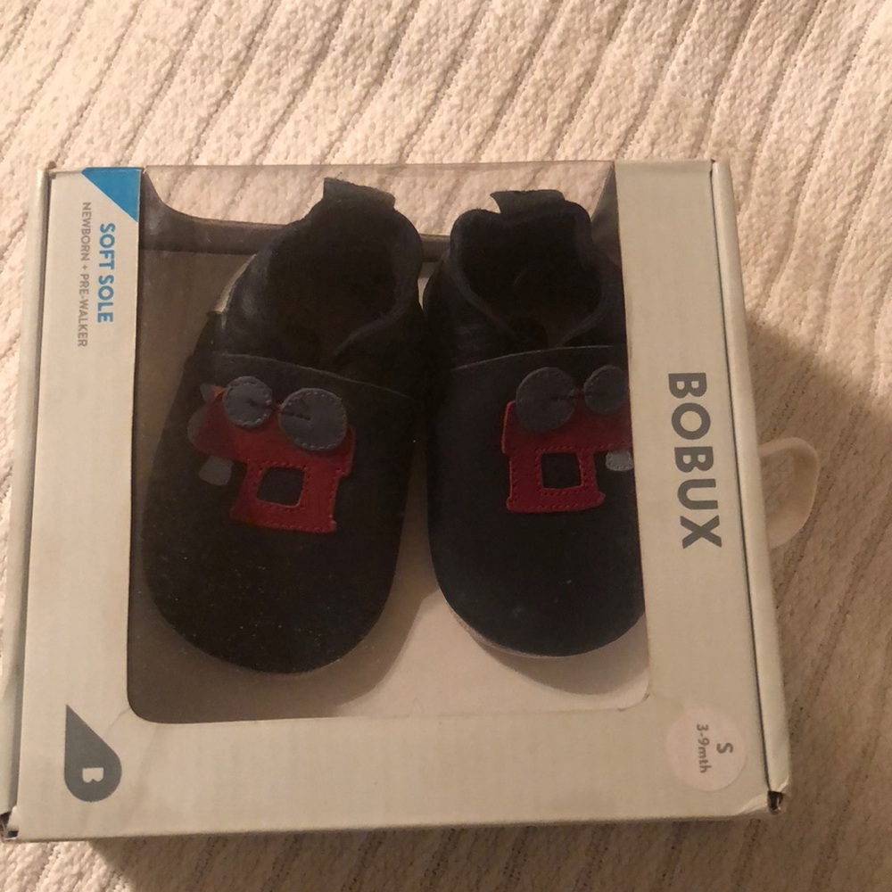 Baby BoBUX soft Easter train shoes size s - Picture 3 of 7